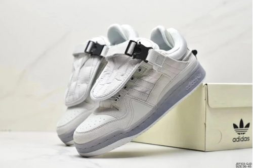 Adidas Forum Buckle Low Chunky Sneakers White
