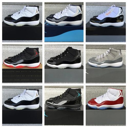 Jordan 11 Retro High Top Sneakers Multicolor