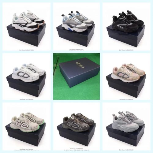 Dior B30 Chunky Sneakers Multicolor