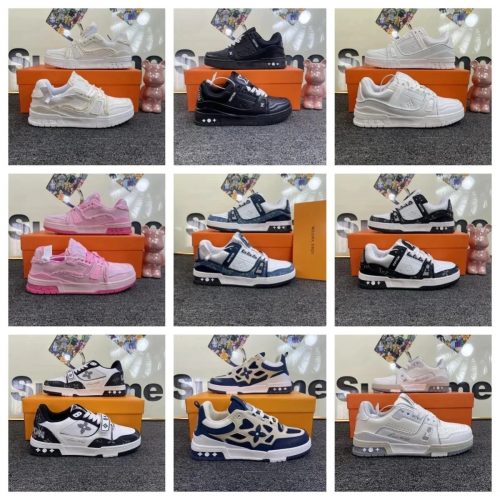 Louis Vuitton LV Trainer Chunky Sneakers Multicolor