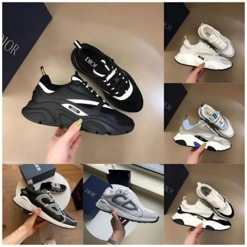 Dior B22 Chunky Sneakers Multicolor