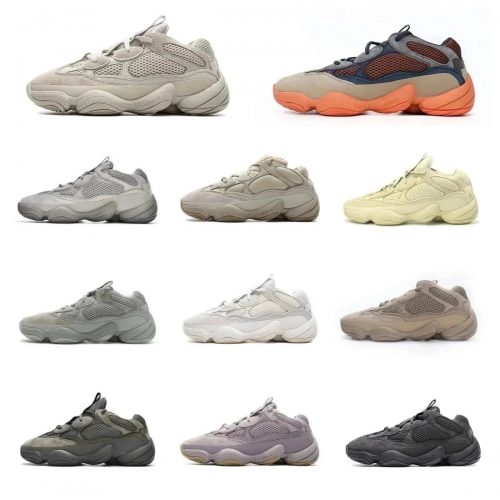 Adidas Yeezy 500 Chunky Sneakers Multicolor