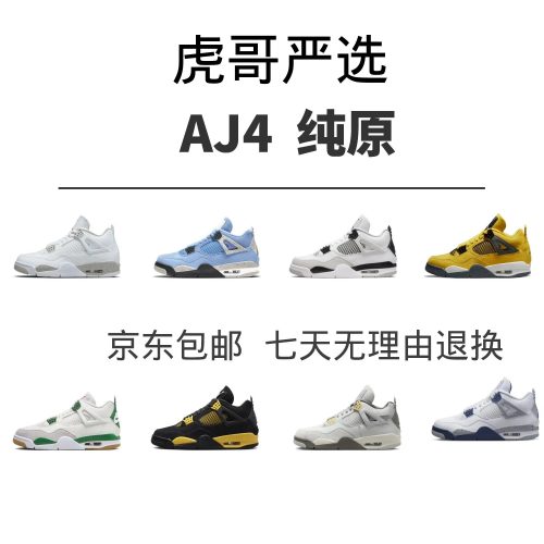 Jordan Air Jordan 4 Retro Iconic Sneakers Multicolor