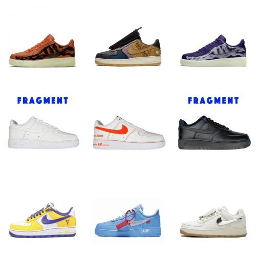Nike Air Force 1 Collection Iconic Streetwear Sneakers Multicolor