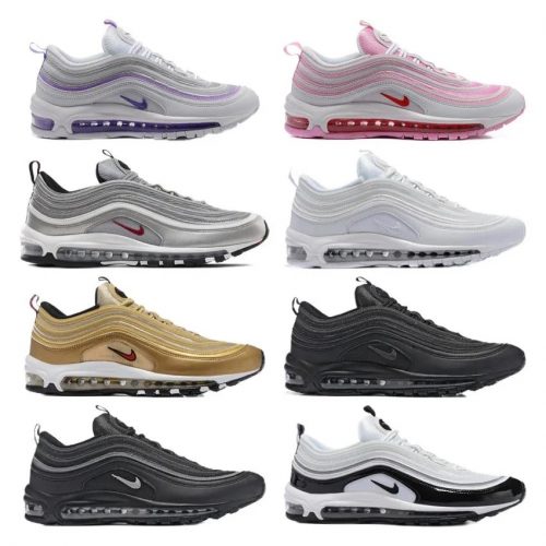 Nike Air Max 97 Chunky Running Sneakers Multicolor