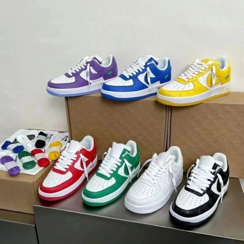 Louis Vuitton LV Air Force 1 Chunky Sneakers Multicolor