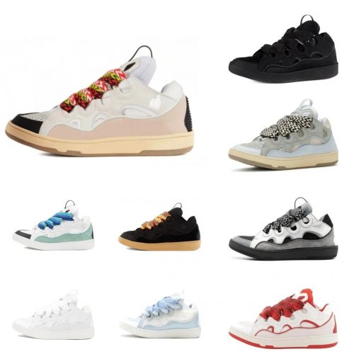 Lanvin Curb chunky skate sneakers Multicolor