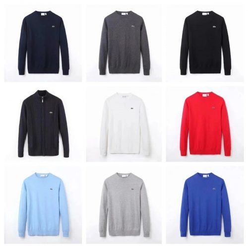 Lacoste Crewneck Classic Cotton Sweater Multicolor