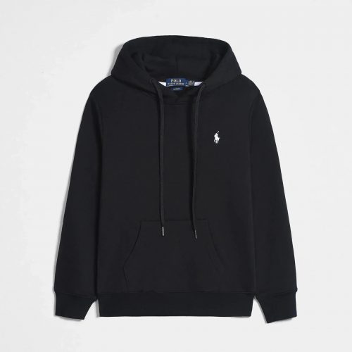 Polo Ralph Lauren PRL Custom Fit Classic Hoodie Black