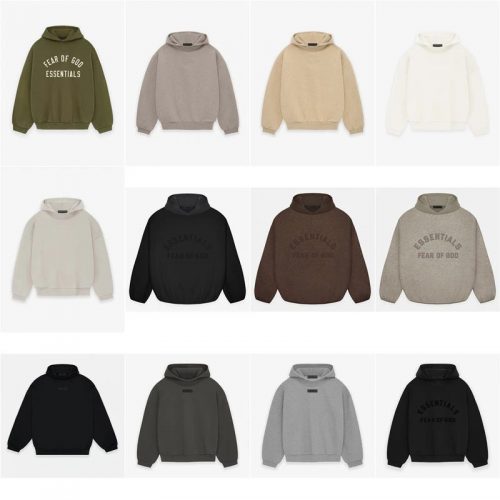 Fear of God FOG Essentials Oversized Hoodie Multicolor