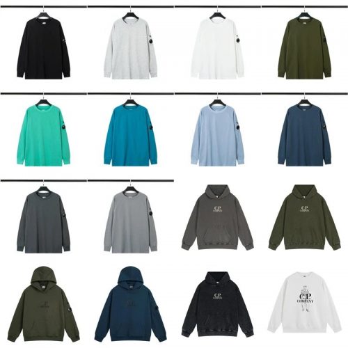 C.P. Company CP Goggle Lens Casual Sweatshirts and Hoodies Multicolor