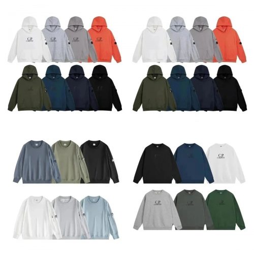 C.P. Company Lens Detail Casual Hoodie and Sweatshirt Multicolor