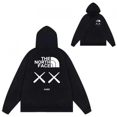 The North Face TNF KAWS Graphic Streetwear Hoodie Black