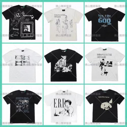 Enfants Riches Déprimés ERD Graphic Print Oversized Tee Multicolor