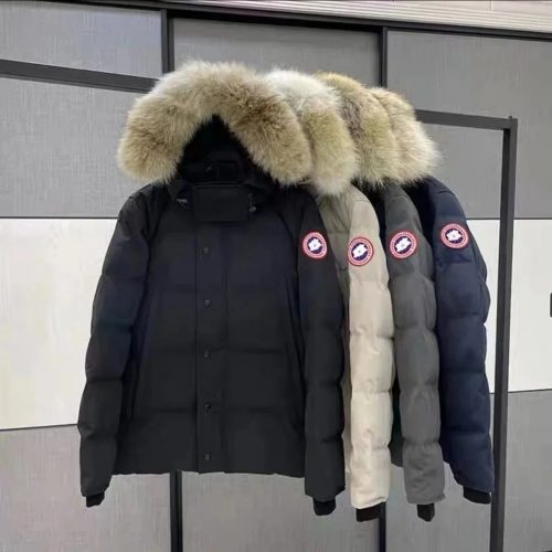 Canada Goose MacMillan Parka Fur Hooded Down Jacket Multicolor