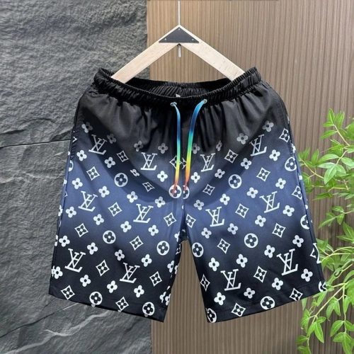 Louis Vuitton LV Monogram Print Casual Shorts Black