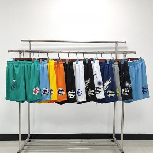 Eric Emanuel EE Mesh Shorts Streetwear Basketball Shorts Multicolor