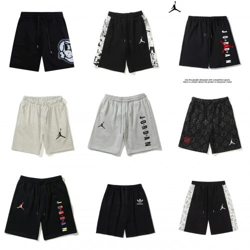 Jordan Graphic Print Casual Shorts Black