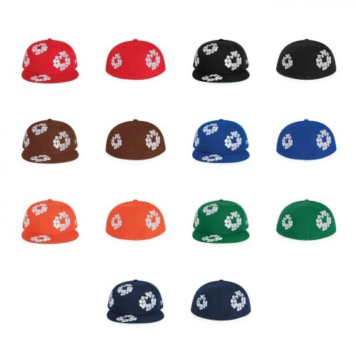 New Era Flower Print 59FIFTY Fitted Cap Multicolor