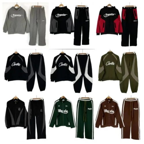 Trapstar Tracksuit Set Streetwear Matching Set Multicolor