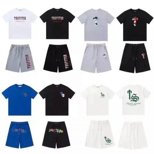 Trapstar Graphic Print Streetwear Matching Set Multicolor