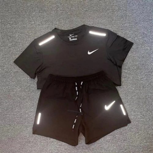 Nike Dri-FIT Reflective Athletic Matching Set Black