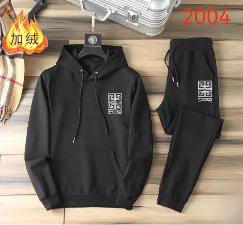 Givenchy 4G Emblem Fleece Tracksuit Set Black