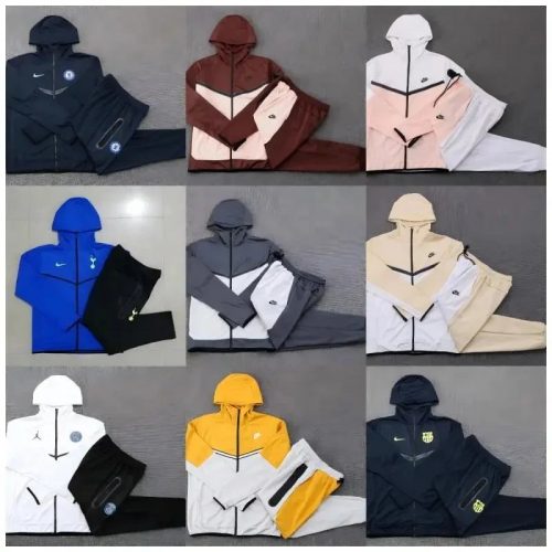 Nike Tech Fleece Sporty Tracksuit Set Multicolor