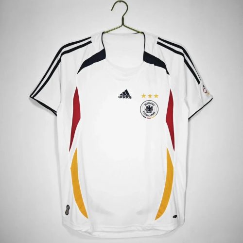 Adidas 2006 Germany Home Retro Soccer Jersey White