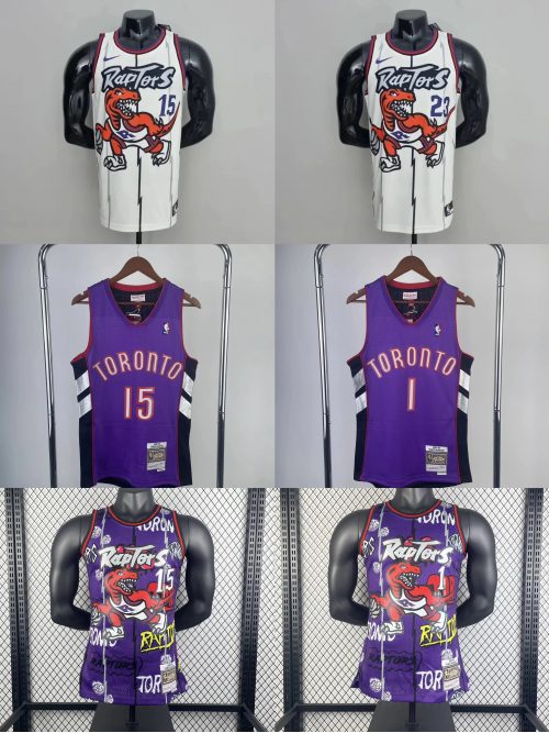 Mitchell & Ness Toronto Raptors Hardwood Classics Retro Jersey Multicolor