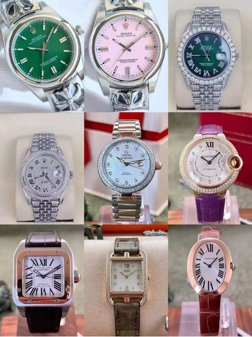 Rolex Oyster Perpetual Luxury Watch Green