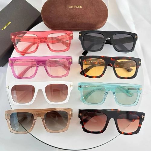 Tom Ford FT0751 Square Sunglasses Multicolor