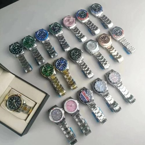 Rolex Submariner luxury watch collection Multicolor