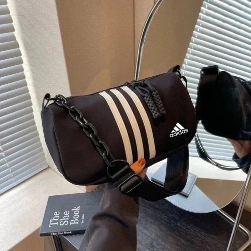 Adidas Cylinder Crossbody Shoulder Bag Black