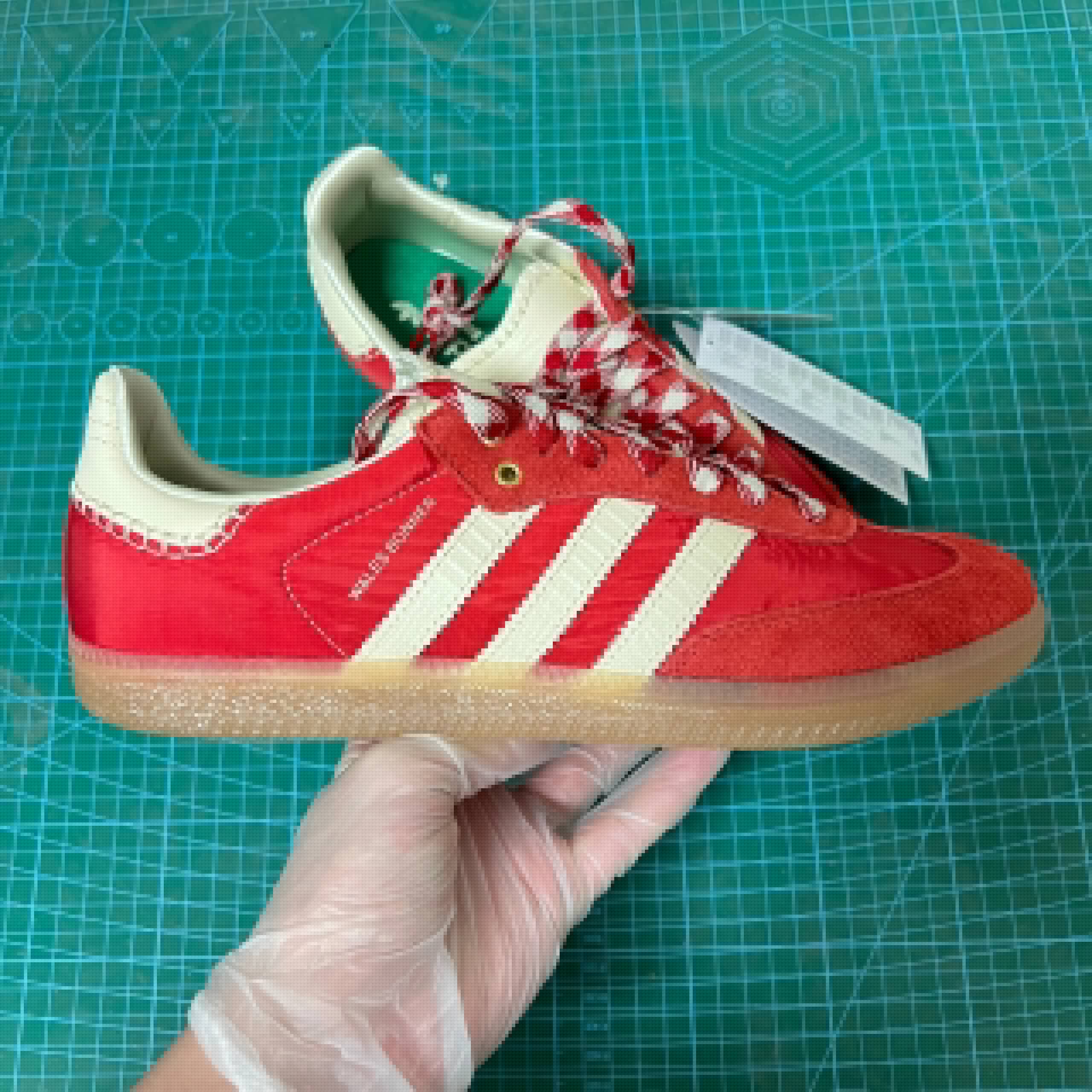 wales bonner联名红色 GY6612