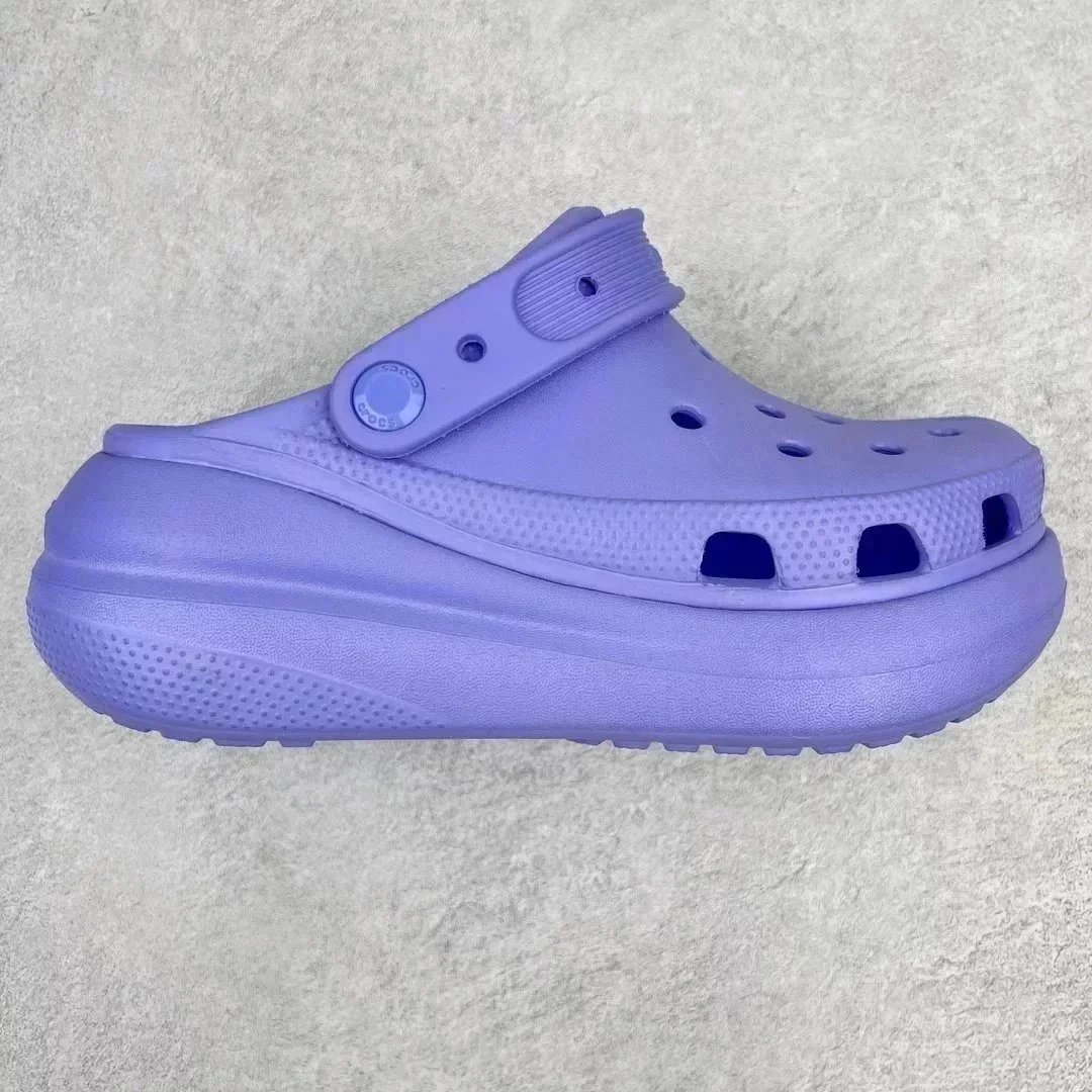 DG版本 Crocs泡芙 紫色 偏大一码