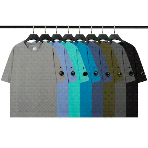 C.P. Company Lens Detail Cotton T-Shirt Multicolor