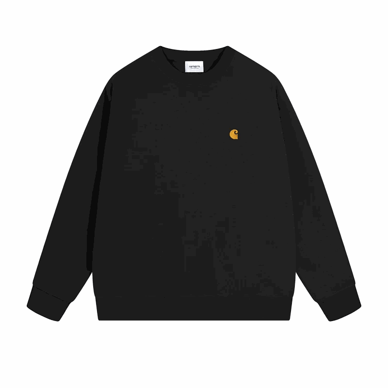 Carhartt Carhartt WIP Chase Embroidered Crewneck Sweatshirt Black