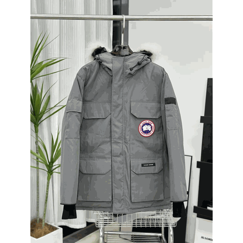 Canada Goose Expedition Parka Heavyweight Down Jacket Gray