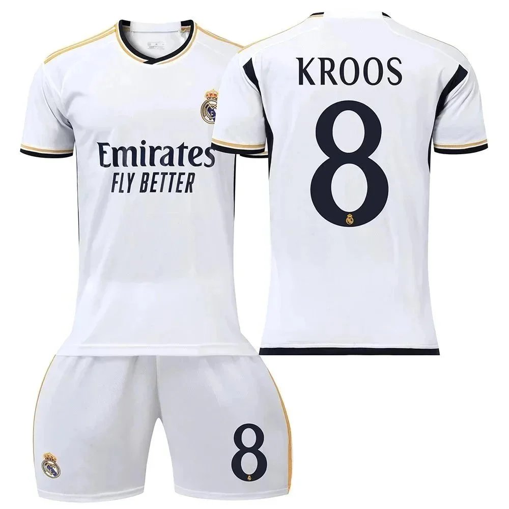 23/24 Real Madrid home kit, number 8