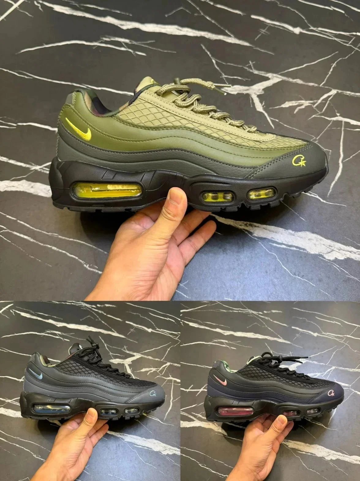 Nike Air Max 95 Sneakers Lightweight Running Shoes Multicolor