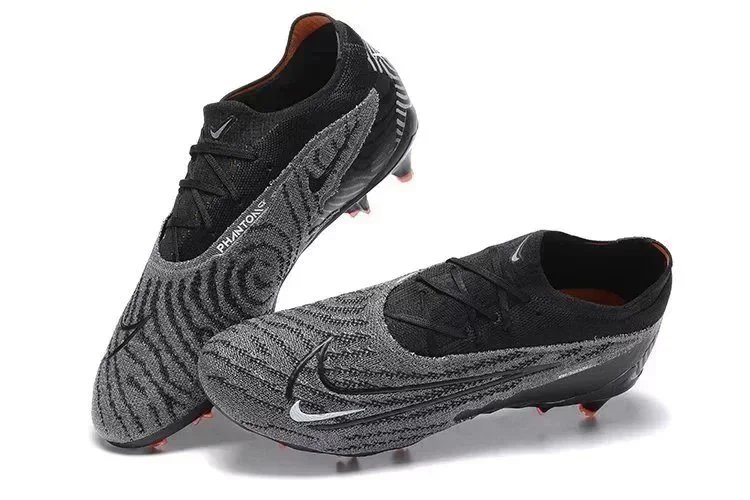 Nike Phantom GT Elite FG Football Boots Black and Grey