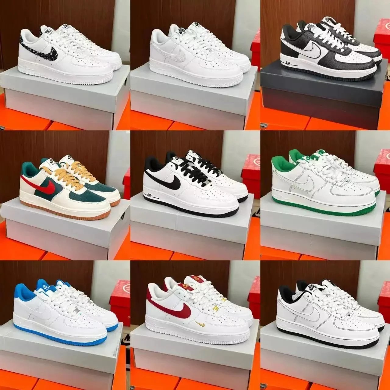 Nike Air Force 1 Classic Sneakers Multicolor