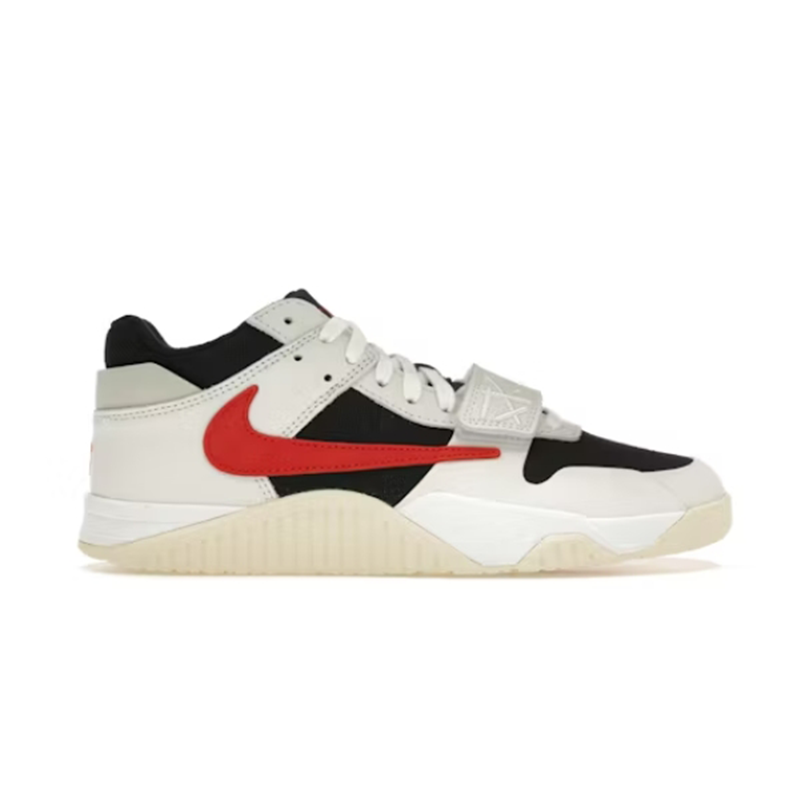 Nike Air Trainer 1 Sneakers Black and White with Red Swoosh