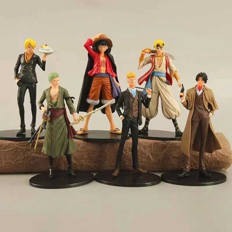 One Piece Anime Figures collectible set multicolor