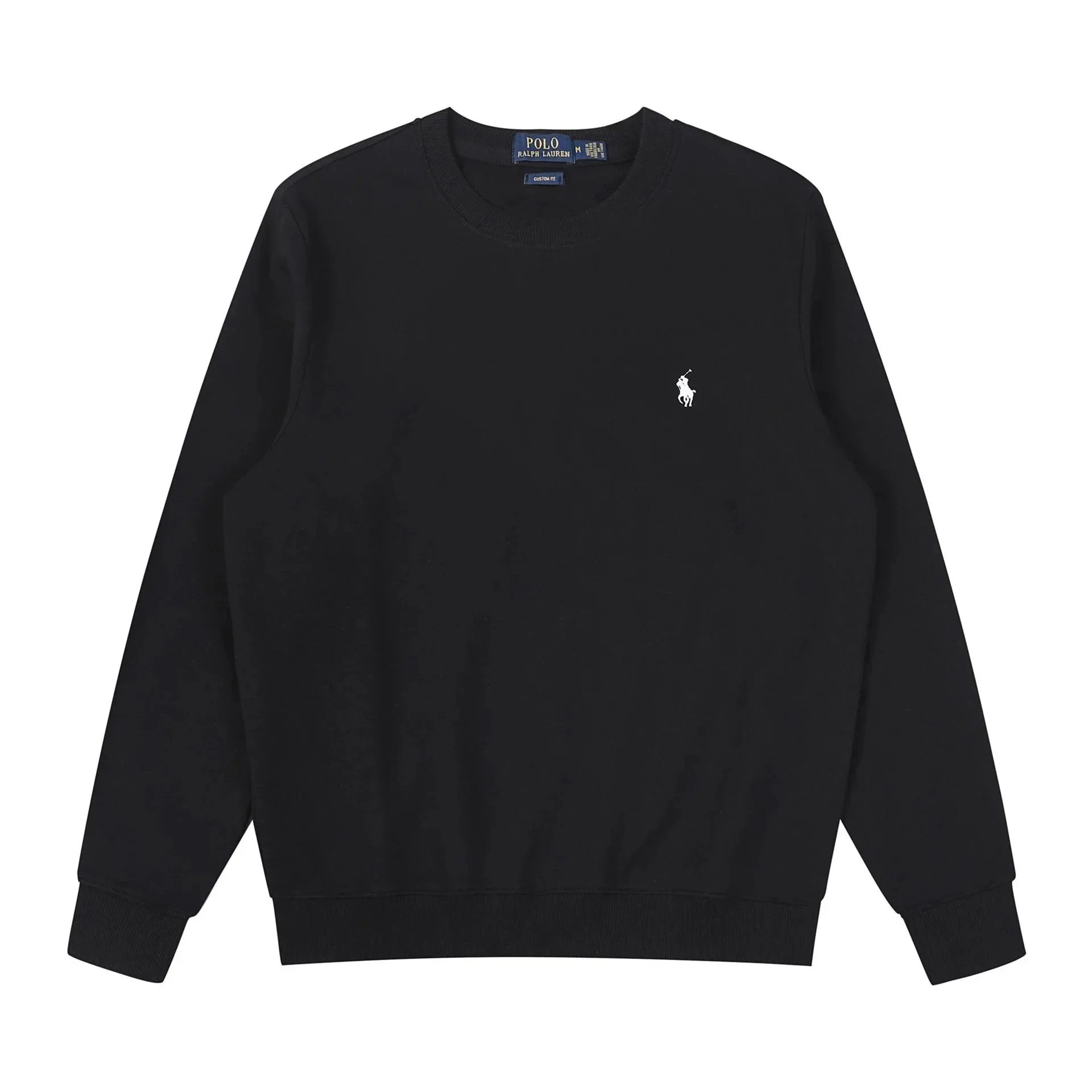 圆领黑色白标 圆领黑色白标