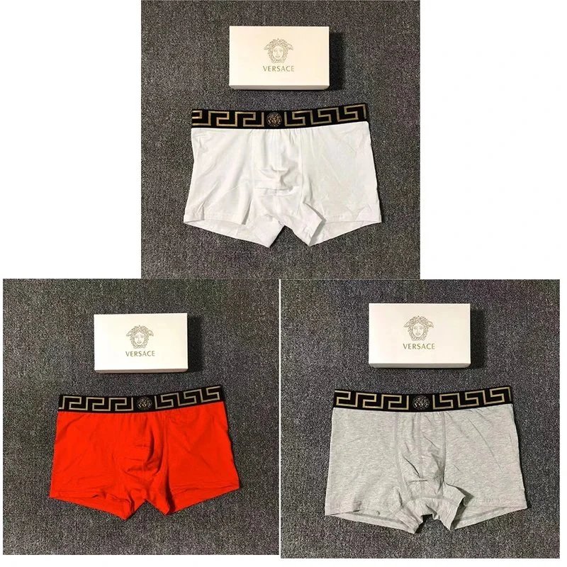 VERSACE 白+灰+红 礼盒装 VERSACE 白+灰+红 礼盒装