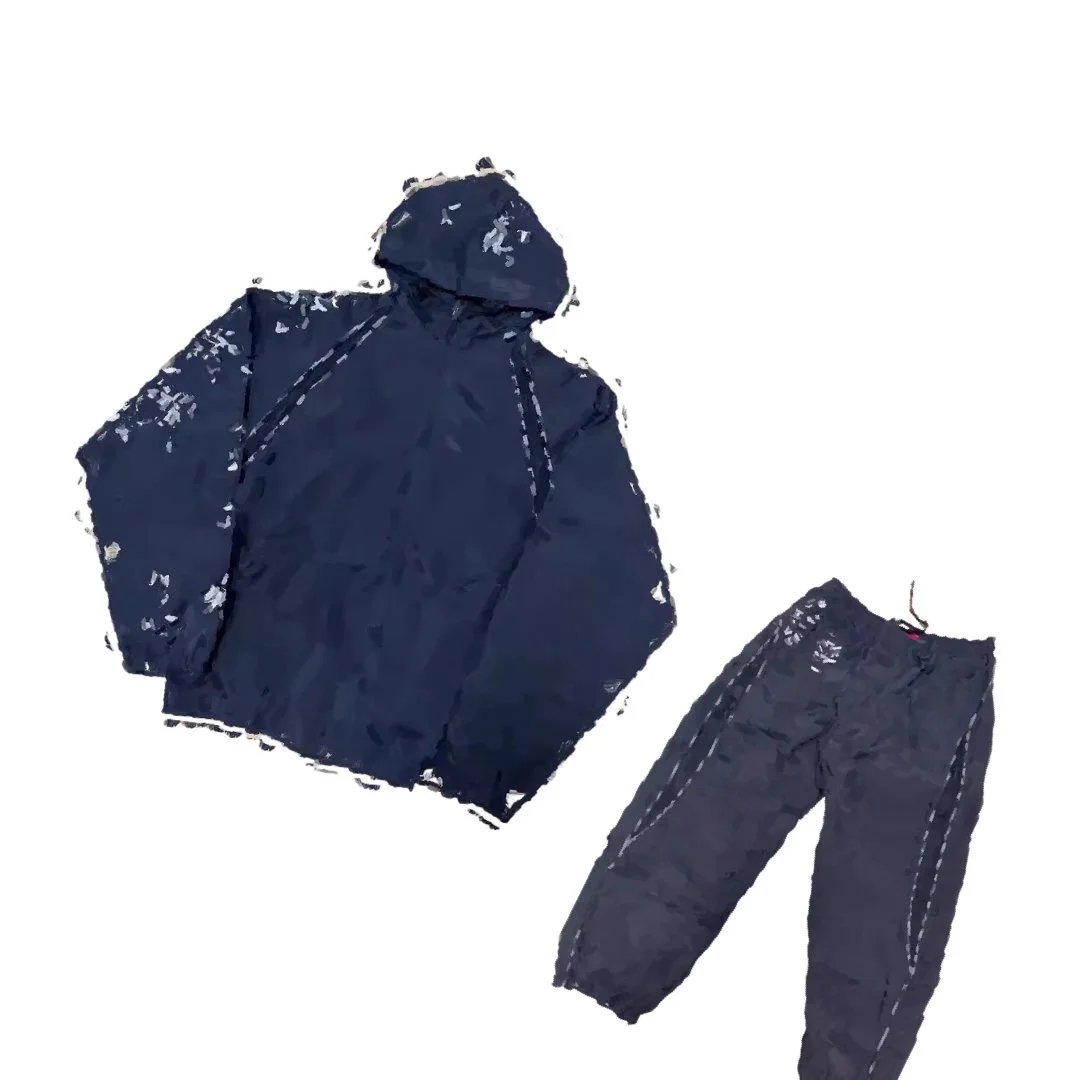 黑色夜光刺绣套装(上衣+裤子) 黑色夜光刺绣套装(上衣+裤子)