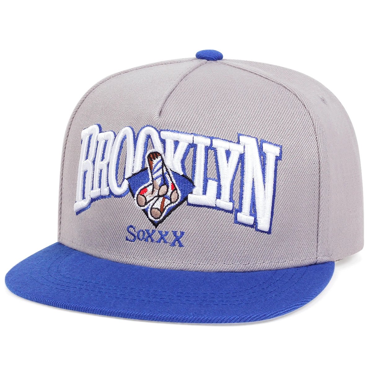 Brooklyn袜子蓝沿灰 Brooklyn袜子蓝沿灰